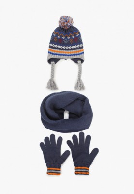 Шапка, шарф и перчатки DeFacto
